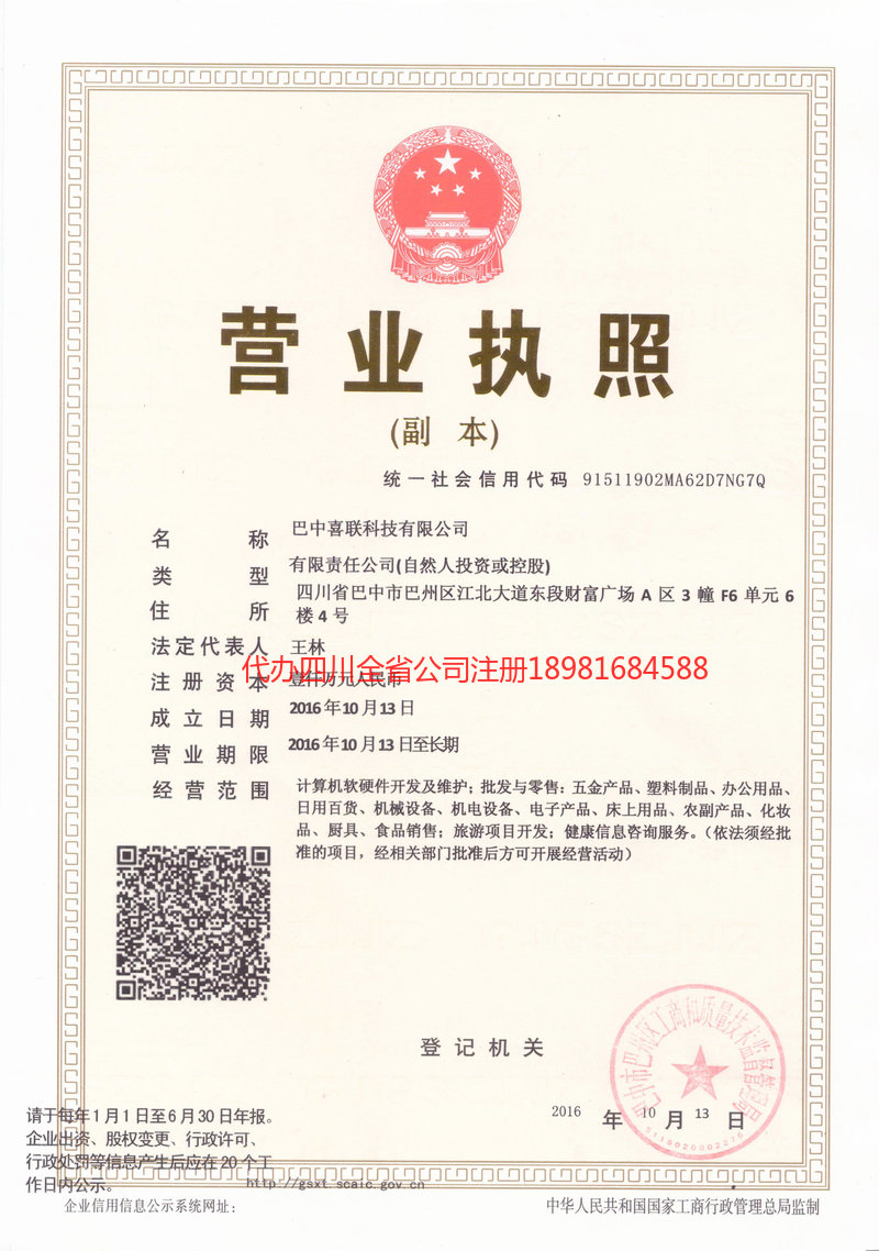 泸县泸县喜联科技有限公司